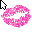 tile - cursors - Pink lips