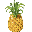 kafelek - kursory - ananas