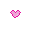 kafelek - kursory - Różowe serce