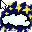 kafelek - kursory - Zaczarowana nocna chmura