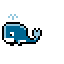 kafelek - kursory - Whale cursor kursor wieloryb 64x64 HIT NA BLOGA!