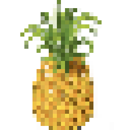 kursor ananas - powiększenie