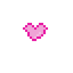 cursor rozowe serce - zoom