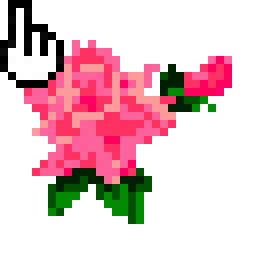 cursor kwiatuszek - zoom