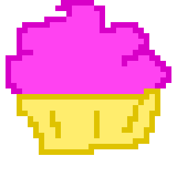 kursor babeczka cupcake - powiększenie