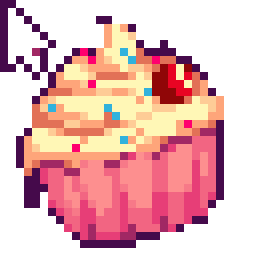 cursor sweet cupcake - zoom